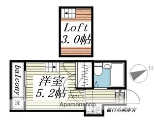 クレスト津田沼第01【2階】の間取り