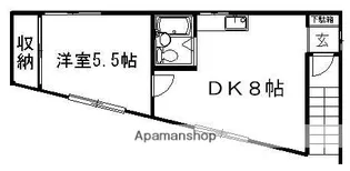 千葉県八千代市萱田【アパート】の間取り