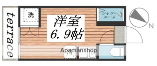 アルカンシェル薬園台【1階】の間取り