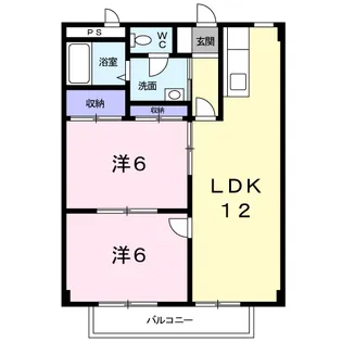 セピア高津【2階】の間取り