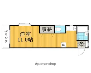 千葉県八千代市高津東4丁目【アパート】の間取り