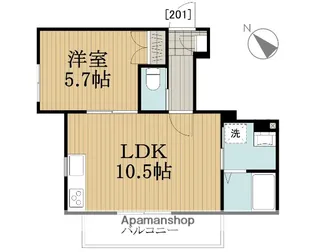 スーベニール八千代【2階】の間取り