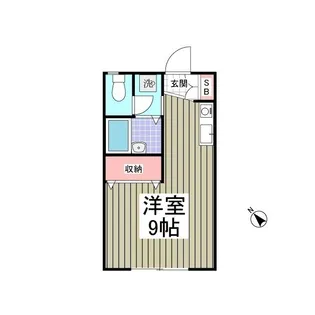 フロンティアⅠC棟【1階】の間取り