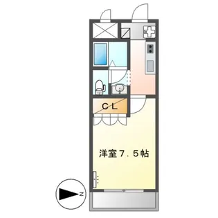 ALPORTO【2階】の間取り