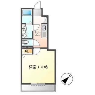 キャメロット【1階】の間取り