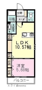 千葉県船橋市薬円台6丁目【アパート】の間取り