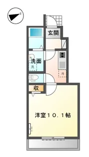 ラ・ルーチェA【1階】の間取り