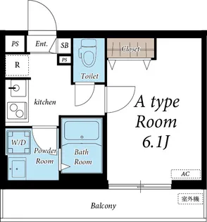 リブリ・前原東【3階】の間取り