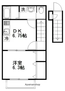 千葉県八千代市萱田町【アパート】の間取り