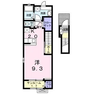 VERーSEAGULL【2階】の間取り