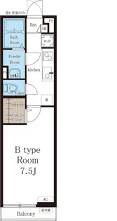 リブリ 桜並木通り【2階】の間取り