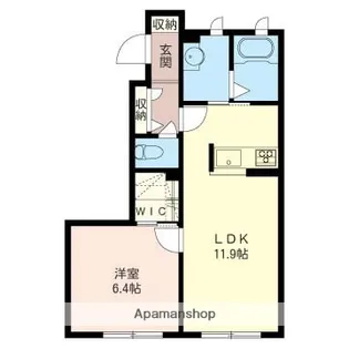 MAST LIFE 新鎌ヶ谷Ⅲ【1階】の間取り