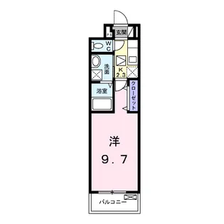 ヒルサイドⅢ【1階】の間取り