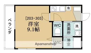 メゾン習志野I【3階】の間取り