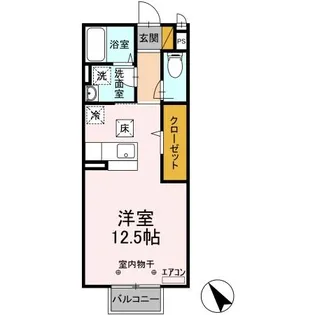 エスポワール緑が丘【1階】の間取り