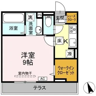 ソレイユ【1階】の間取り