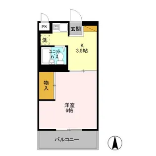 リジェール大久保Ⅲ【3階】の間取り
