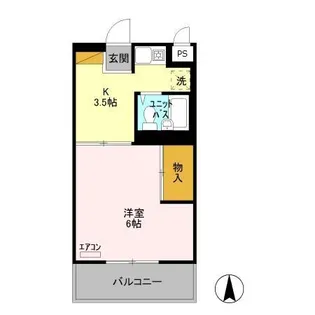 リジェール大久保Ⅲ【2階】の間取り