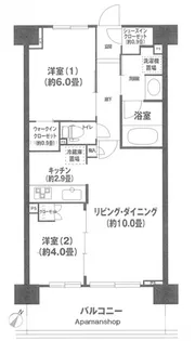 千葉県船橋市習志野台3丁目【マンション】の間取り