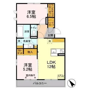 八千代の杜 イーストパークA【2階】の間取り