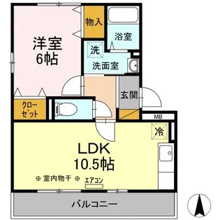 グランド・ソレーユ Ⅱ【3階】の間取り