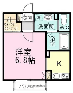 コトー習志野【2階】の間取り