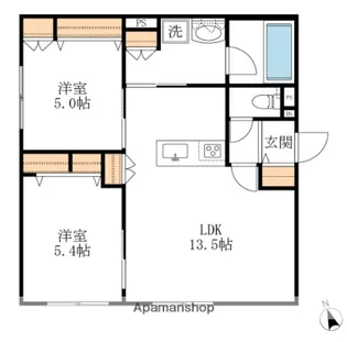 LICHTGLANZ本郷町【1階】の間取り