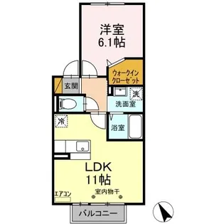 ジュネス【2階】の間取り