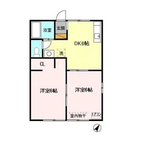 アゼリア B【1階】の間取り