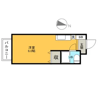 リエス習志野台【105号室】の間取り
