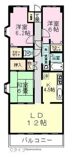 千葉県船橋市薬円台5丁目【マンション】の間取り