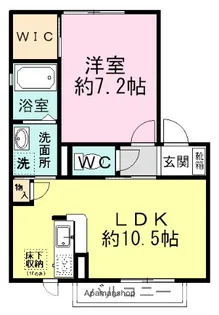 プランドールⅡ【1階】の間取り