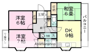 サンマノワ【1階】の間取り