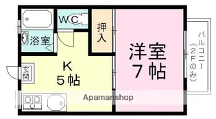 ウェルフェアグリーン習志野台【1階】の間取り