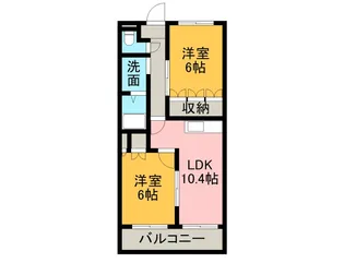 グレース・K【1階】の間取り