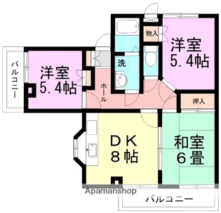 山崎ビル【3階】の間取り