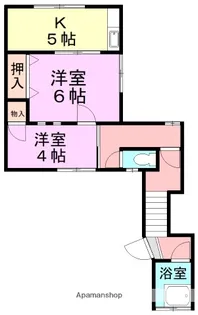 フォーブルハウス石川【2階】の間取り