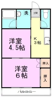ラフォーレ【2階】の間取り