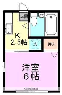 アーグルA【1階】の間取り