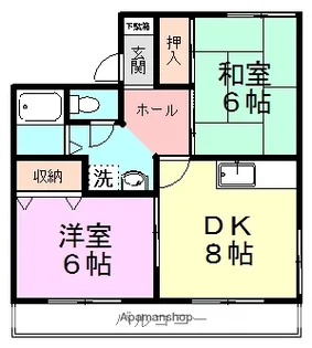 メゾン・ド・櫻井【2階】の間取り