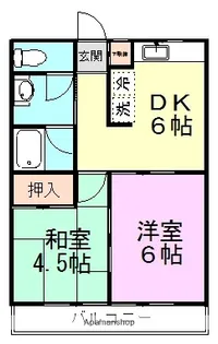日清ビル【2階】の間取り
