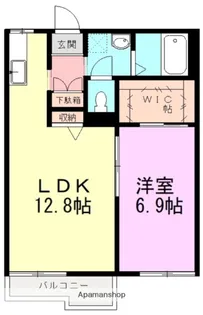 レジデンスK【2階】の間取り