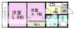 フェリーチェ【3階】の間取り