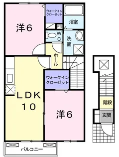 イリーデ【2階】の間取り