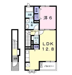 アストロ スクエアⅠ【2階】の間取り