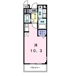 パラッツオエレガンテ【1階】の間取り