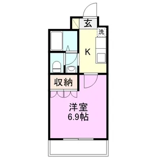 OLIVE BRANCH【4階】の間取り