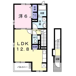 サンリットガーデンN【2階】の間取り