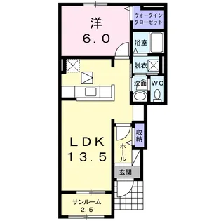 エムテンダー【1階】の間取り