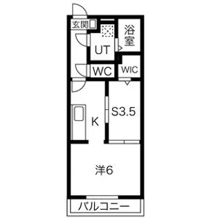 CUORE II (クォーレII)【2階】の間取り